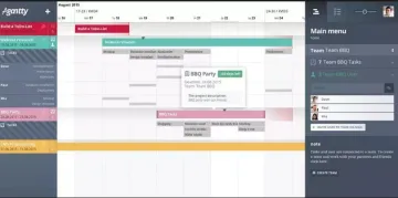 Miniatura Agantty Diagrama de Gantt