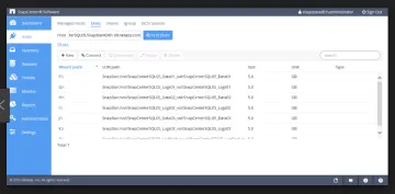 Miniatura SnapCenter Backup