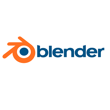 Blender Modelado 3D logotipo